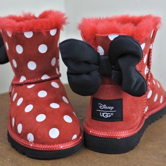 UGG Other - UGG Disney Minnie Sweetie Bow Boots Limited 12 Tod